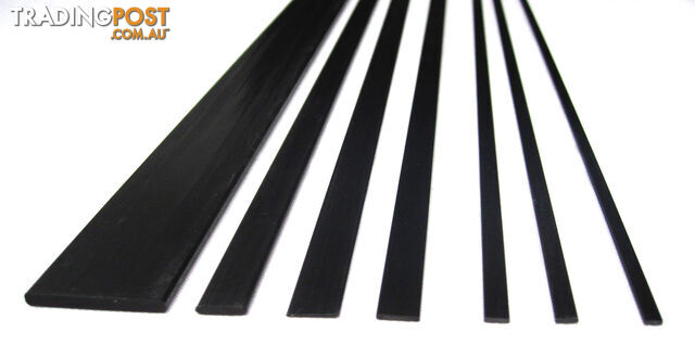 CARBON FIBER FLAT 5X30X1000MM