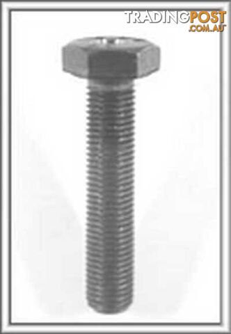 10X1.25X50MM HEX CAP SCREW TRU TURN TT0127A