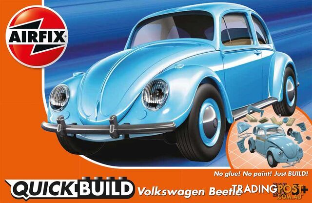 AIRFIX QUICK BUILD VW BEETLE Plastic Model Kit - AIRFIX