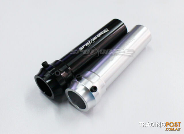 EXHAUST EXTENSION 20.2MM SILVER 1PCS SPOT ON - SPOT ON