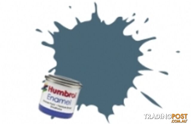 77 HUMBROL ENAMEL PAINT NAVY BLUE MATT - HUMBROL
