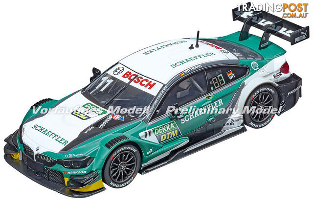 Carrera Evo BMW M4 DTM M.Wittmann,No.10 slot car also suits  Scalextric - CARRERA - Does not apply