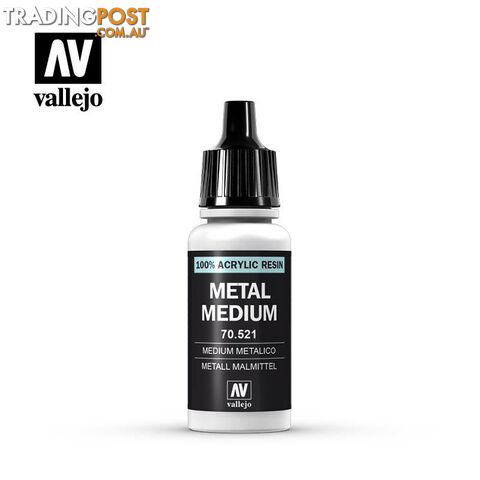 VALLEJO METALLIC MEDIUM 17ML AV70521 - VALLEJO