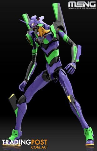 Evangelion Unit-01 MENG Plastic Model Kit PRE-COLOURED LED EYES AND CORE.