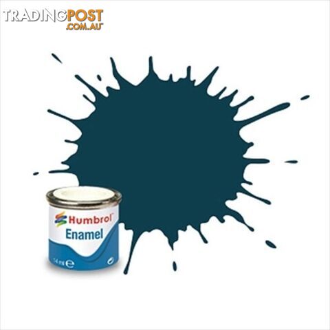 230   HUMBROL ENAMEL PAINT PRU BLUE MATT - HUMBROL