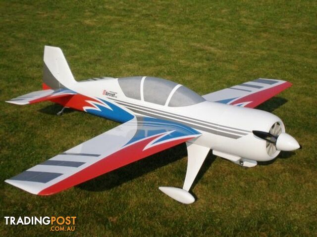 KRILL SUKHOI 29-37% SEBA Red/White/Blue Clear Canopy Fitted - KRILL AIRCRAFT AUSTRALIA