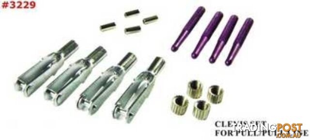 TY1 RUDDER PULL-PULL SET 2 NO WIRE TY3239 - TY1
