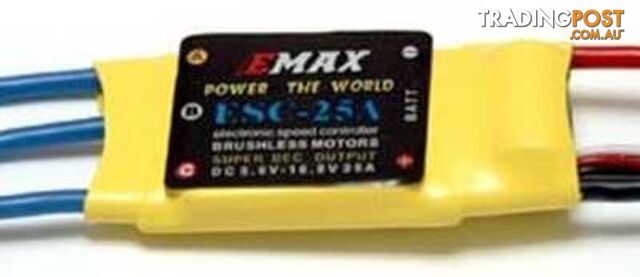 ESC 25Amp Speed Controller With/BEC Emax - EMAX