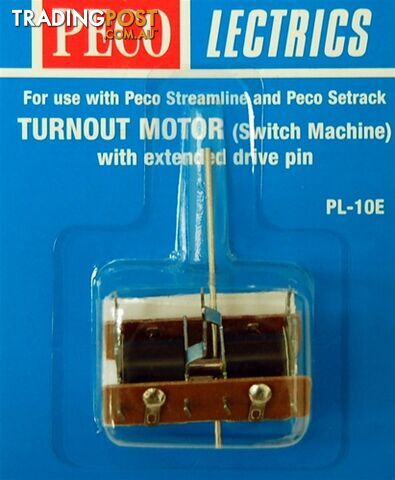 PECO PL10E POINT MOTOR EXTENDED PIN - PECO