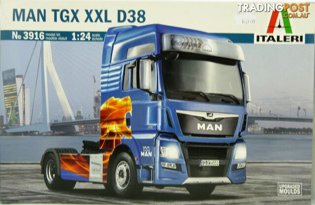 ITALERI MAN TGX XXL D38 1:24 SCALE PLASTIC MODEL KIT