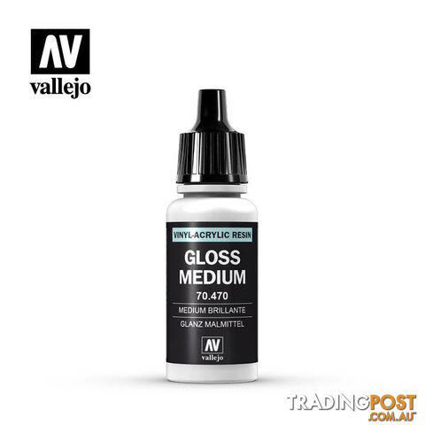 VALLEJO GLOSS MEDIUM 17ML AV70470 - VALLEJO