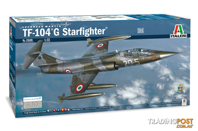 ITALERI TF-104G Starfighter 1/32(2509) PLASTIC MODEL KIT - ITALERI