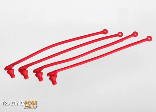 5752 (PART) TRAXXAS BODY CLIP RETAINER RED 4 - TRAXXAS PARTS
