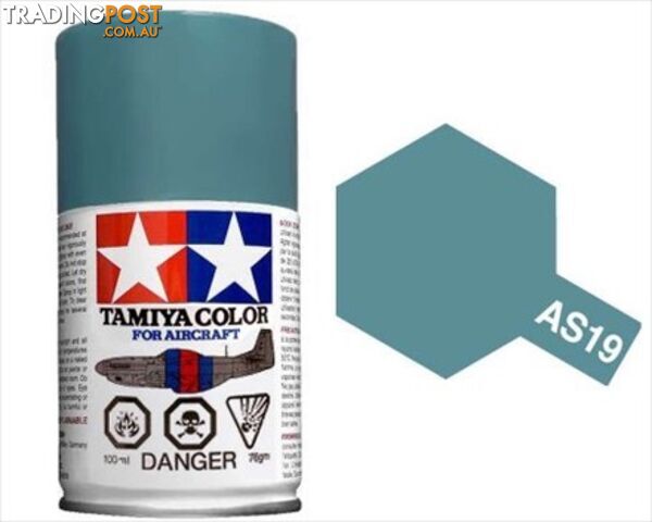 AS-19 TAMIYA ACRYLIC SPRAY PAINT 100ml (Aircraft) INTERMEDIATE BLUE - TAMIYA...