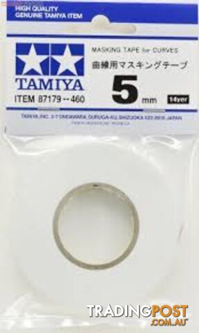 TAMIYA 5MM CURVES MASKING TAPE 87179 - Tamiya Craft Tools