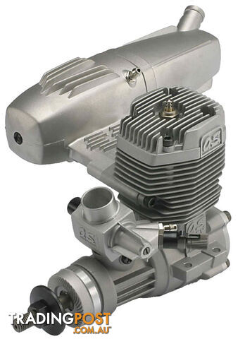 55AX MAX OS MOTOR W/E3020 SILENCER GLOW 2 CYCLE