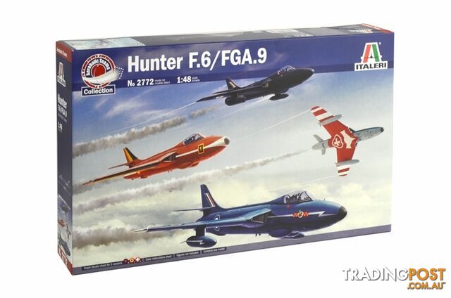 ITALERI 1/72 HAWKER HUNTER KIT(2772) PLASTIC MODEL KIT - ITALERI