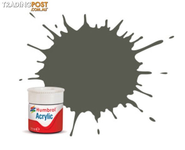 241 HUMBROL ACRYLIC PAINT SCHWARTZGRUN MATT 14ml - HUMBROL
