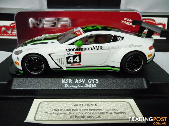 NSR 1:32 0066SW ASV GT3 Donnington 2016 No.44 slot car also suits  scalextric/carrera - NSR - Does not apply