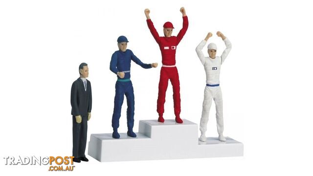 Carrera Winners Podium Figures Set Scale 1:32 - Does not apply