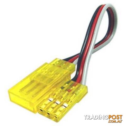 TY1 SERVO EXTENSION LEAD 600MM YELLOW TY405460Y 60 STRAND GOLD PIN - TY1 - photo 1 of 1