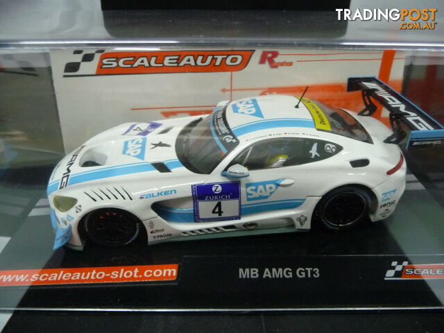 Scaleauto 1:32 SC6219R Mercedes AMG GT3 N/burg 16 1st No4 Scalextri/Carrera - ScaleAuto - Does not apply