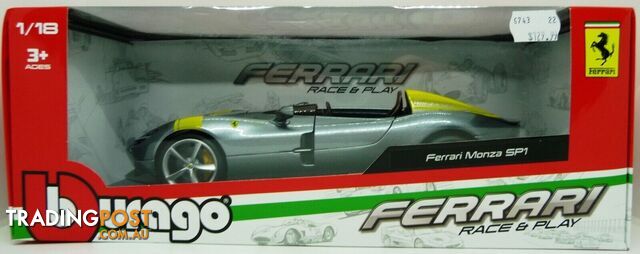 BBURAGO 16013 1/18 Scale Ferrari Monza SP1 - Does not apply