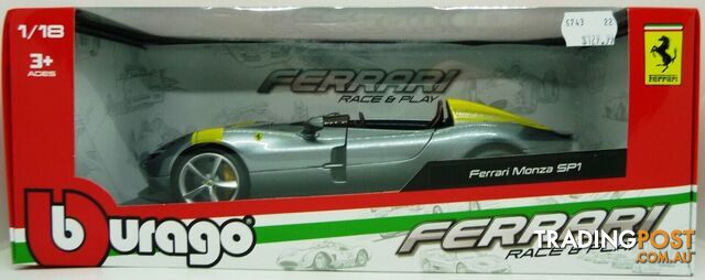 BBURAGO 16013 1/18 Scale Ferrari Monza SP1 - Does not apply