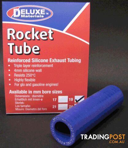 DELUXE RT2 ROCKET TUBE 19MM BORE 100MM LONG - DELUXE