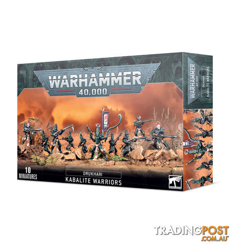 Warhammer 40&#44;000 Drukhari Kabalite Warriors - WARHAMMER 40K