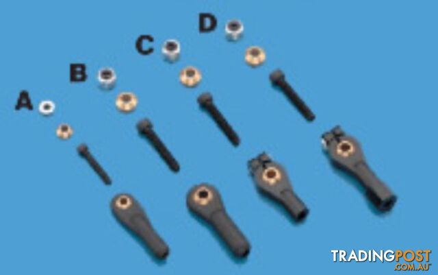 DUBRO 4-40 HD BALL LINKS 2PK 2262 - DUBRO