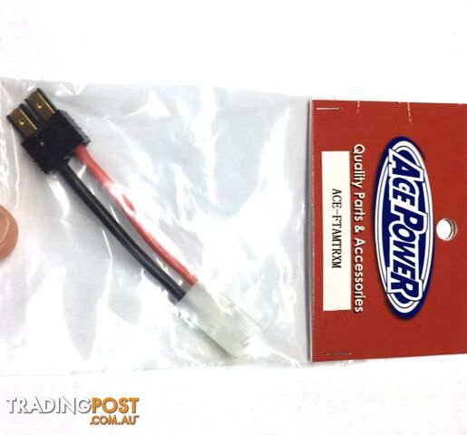 ACE TAMIYA TO TRAXXAS MALE - TRAXXAS PARTS