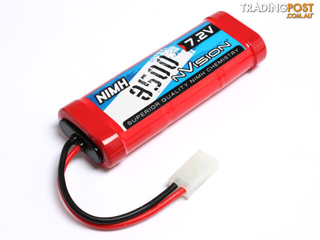 NVISION NVO NIMH 3500MAH 7.2V TAMIYA PLUG - NVISION NVO