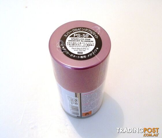 PS-50 TAMIYA POLYCARBONATE SPRAY PAINT MTLLC RED - TAMIYA PAINTS & Accessories