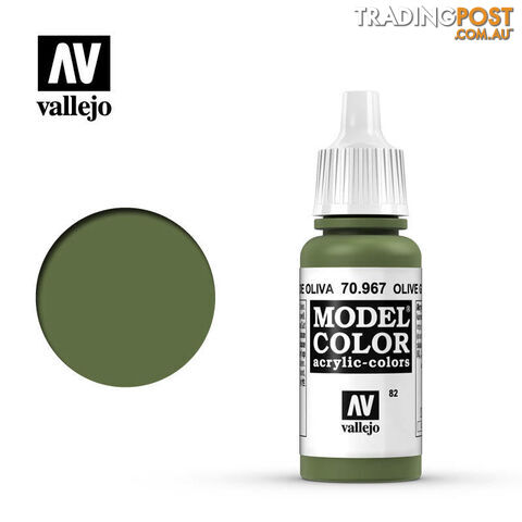 VALLEJO MODEL COLOR OLIVE GREEN 17ML AV70967 - VALLEJO