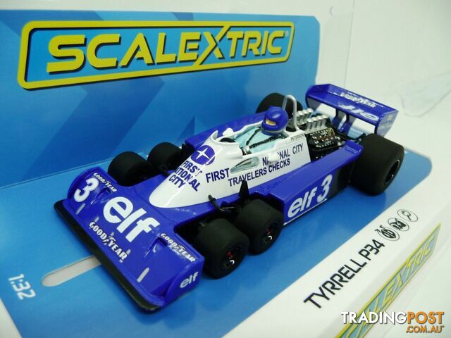 Scalextric C4245 Tyrrell P34 1977 Belgian Grand Prix slot car also suits Carrera...