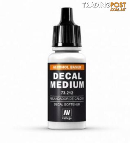 VALLEJO MODEL AIR ACRYLIC PAINT DECAL MEDIUM 73212 - VALLEJO