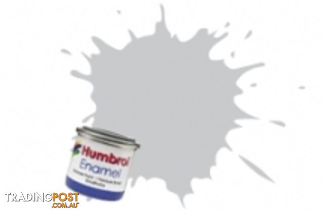 147 HUMBROL ENAMEL PAINT LIGHT GREY MATT - HUMBROL