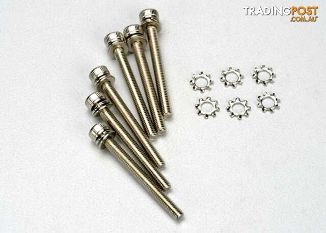 3963 (PART) TRAXXAS SCREWS 3X28MM CAP HEAD - TRAXXAS PARTS