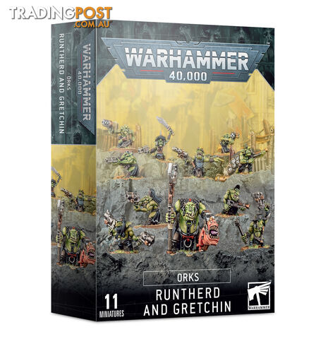Warhammer 40&#44;000 Orks Runtherd And Gretchin - WARHAMMER 40K