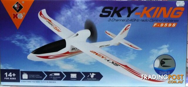 WL MODEL Sky King 3 Channel  radio Control Airplanes - Does not apply