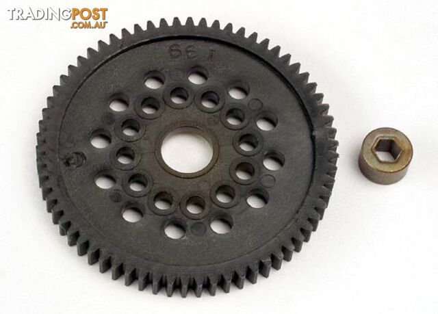 3166 (PART) TRAXXAS SPUR GEAR 66TOOTH/32PTCH - TRAXXAS PARTS