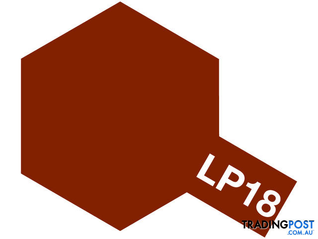 LP-18 TAMIYA LACQUER PAINT DULL RED 10ml - TAMIYA PAINTS & Accessories