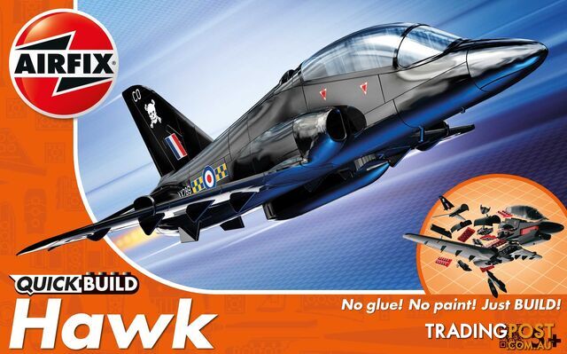 AIRFIX 1/72 BAE HAWK QUICK BUILD Plastic Model Kit - AIRFIX