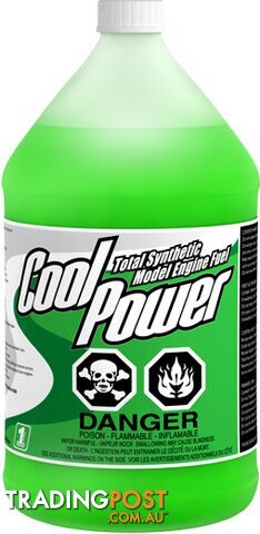 COOL POWER FUEL 15% NITRO 18% HIGH VISCOSITY SYNTHETIC OIL 3.78LT - COOL...