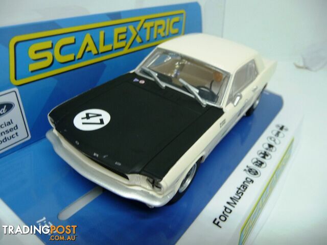 Scalextric C4353 Ford Mustang Bill and Fred Shepherd slot car also suits Carrera - SCALEXTRIC - Does not apply