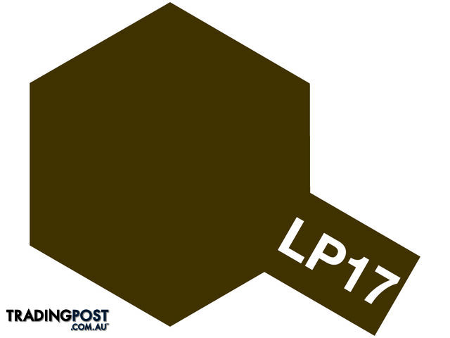 LP-17 TAMIYA LACQUER PAINT LINOLEUM DECK BROWN 10ml - TAMIYA PAINTS &...