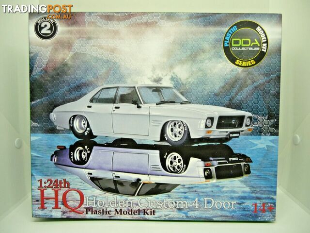 1:24 DDA HQ HOLDEN CUSTOM 4 DOOR MONARO PLASTIC MODEL KIT OPENING BONNET WENGINE