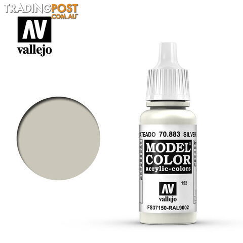 VALLEJO MODEL COLOR SILERGREY 17ML AV70883 - VALLEJO
