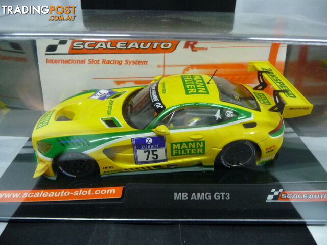 Scaleauto 1:32 SC6229R Mercedes AMG GT3 N/burg 16 6th No75 Scalextr/Carrera - ScaleAuto - Does not apply